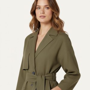 Mid-length Trench Coat